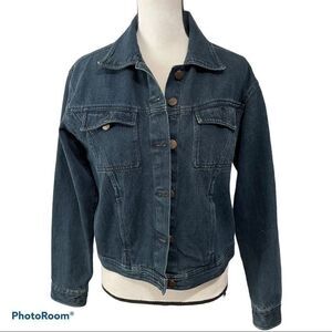 Anthropologie‎ Bill Blass Vintage Denim Jacket - Small